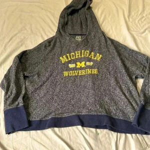 Pro edge Michigan Wolverines Hoodie Sweatshirt L football college